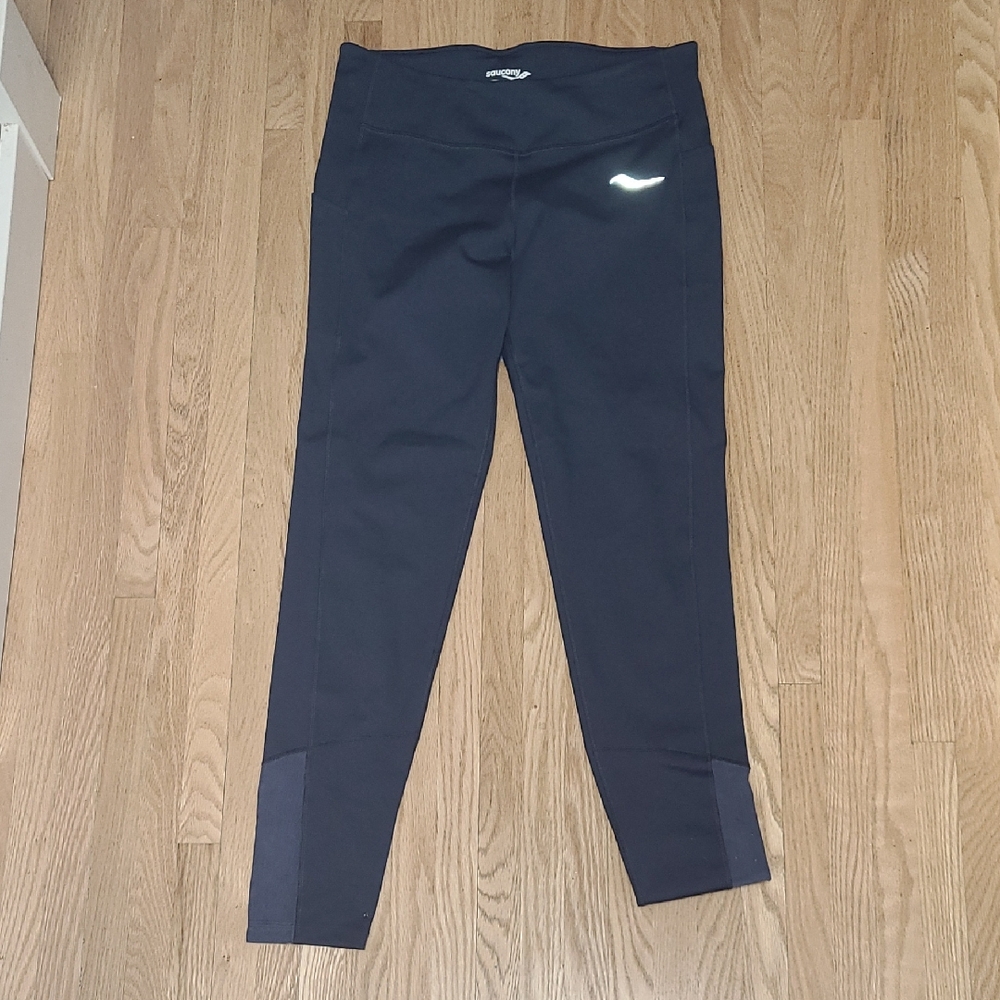 Saucony Navy Blue Leggings